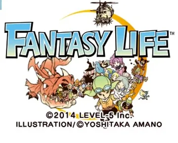 Fantasy Life (Japan) screen shot title